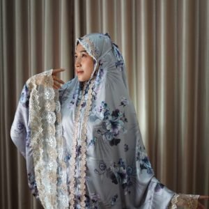 ARMANI CAMELLIA MOTIF PREMIUM - GREY