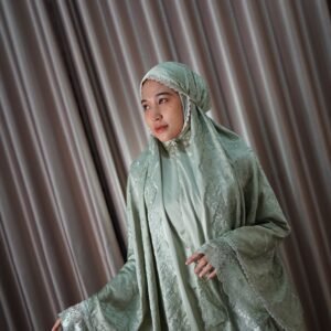 ARMANI IZZAH BORDIR - SAGE